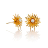 Diamond Petite Dandelion Earrings
