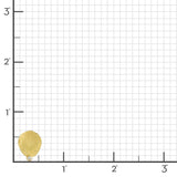 Diamond Hydrangea Leaf Earrings