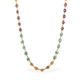 Multi-Color Gemstone Necklace