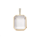 Loquet London Baguette Diamond Locket