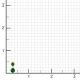 Zambian Emerald Double Drop Earrings