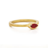 Ruby Marquise Stacking Ring