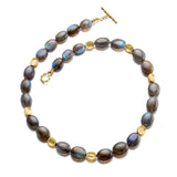 Labradorite Bead Necklace