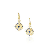 Blue Sapphire & Diamond Radiance Earrings