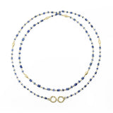 Sapphire Beaded Necklace