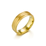 6mm Wave Texture Ring