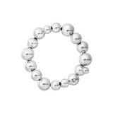 Moonlight Grapes Bold Bracelet, Silver
