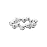 Moonlight Grapes Bold Bracelet, Silver