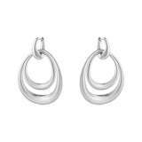 Offspring Large Earrings, Silver