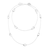 Offspring Long Necklace, Silver