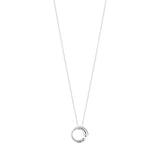 Mercy Small Pendant Necklace, Silver
