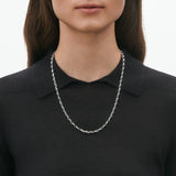 Reflect Link Necklace, Silver