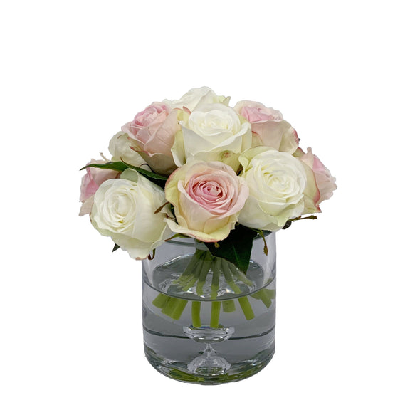 Mixed Roses in Vase