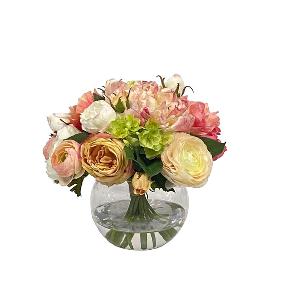 Elizabeth Peony & Rose Arrangement