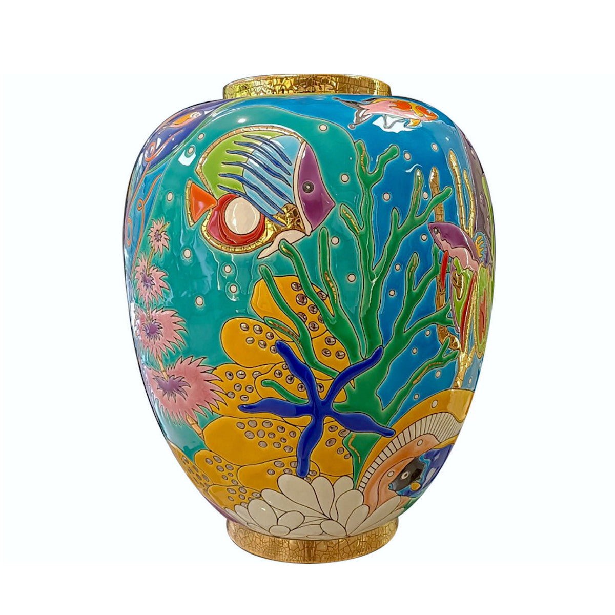 Small Vase Neo "Aquatropicale"