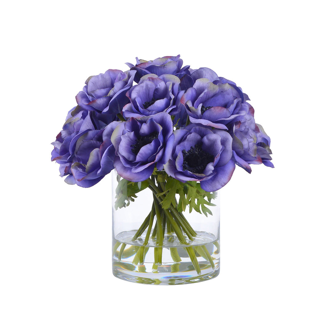 Periwinkle Poppies