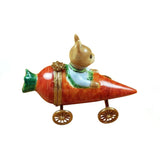 Rabbit in Carrot Car Limoges