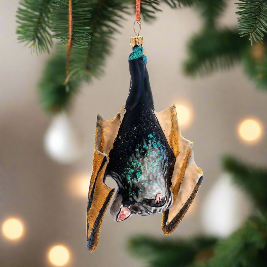 Brown Bat Ornament