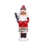 Ino Schaller Santa in Red & White Winter Coat