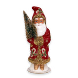 Santa in Candy Cane Coat