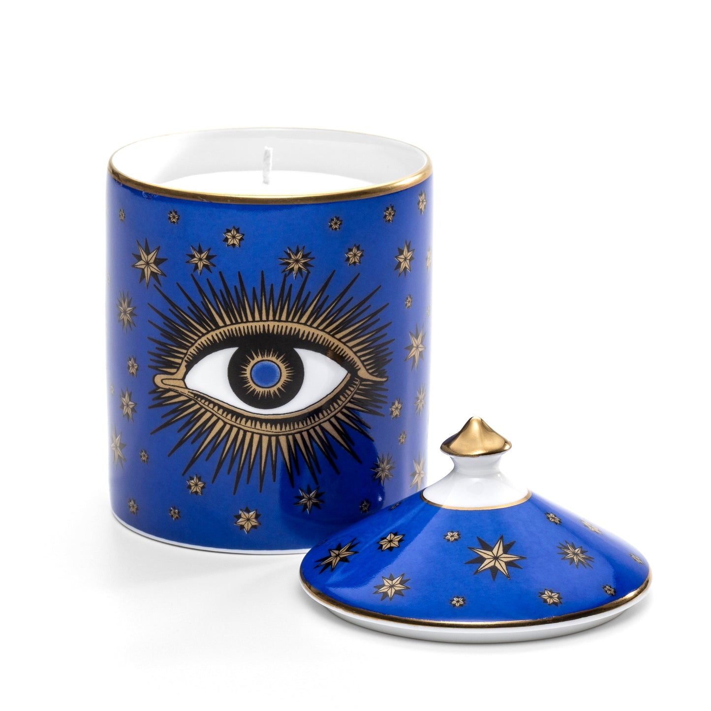 Evil Eye Lidded Candle