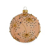 Dandelions on Pink Ball Ornament