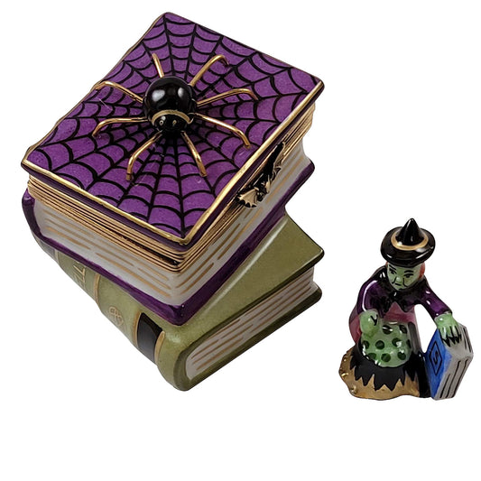 Spider on Spell Books Limoges