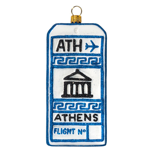 Athens, Greece Luggage Tag Ornament