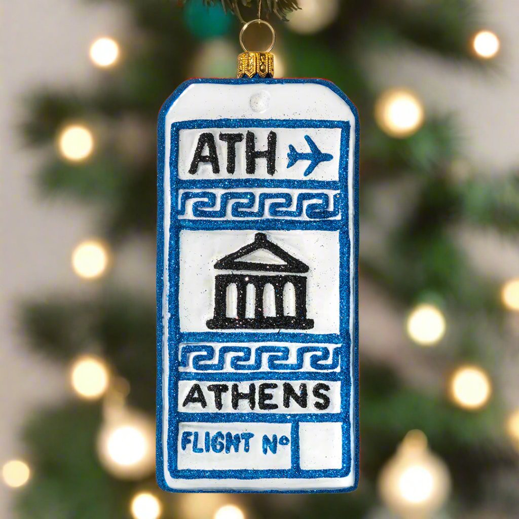 Athens, Greece Luggage Tag Ornament