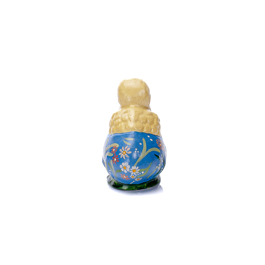 Chick in Floral Egg