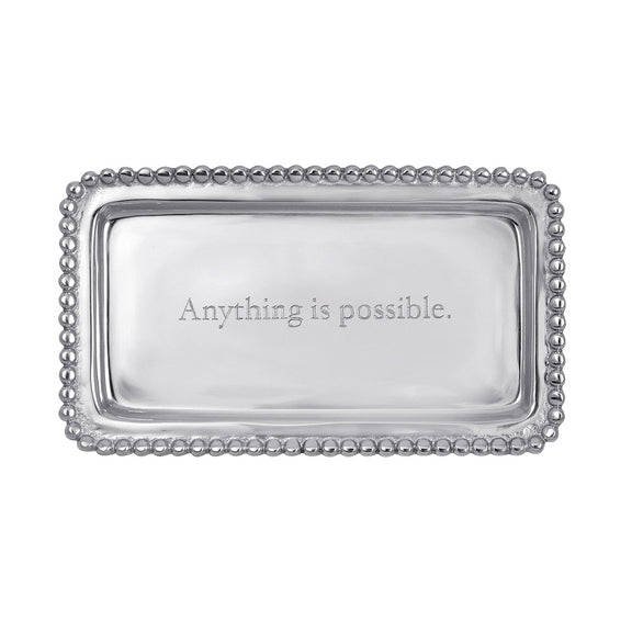 Gump's Home Anything is Possible Trinket Tray