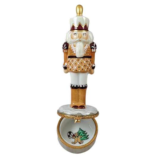 Gingerbread Nutcracker Soldier Limoges