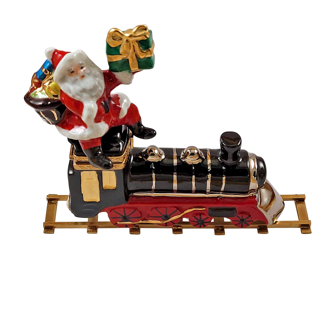 Santa on Train Limoges