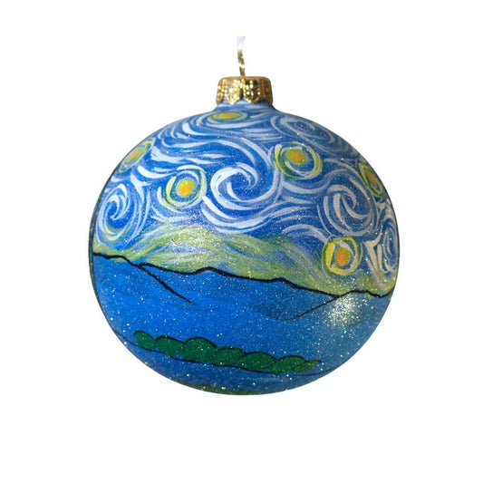 Starry Night Ball Ornament