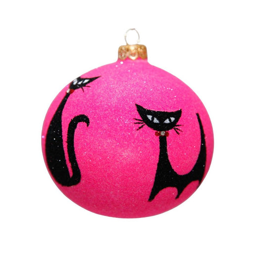 Thomas Glenn Meow Ball Ornament