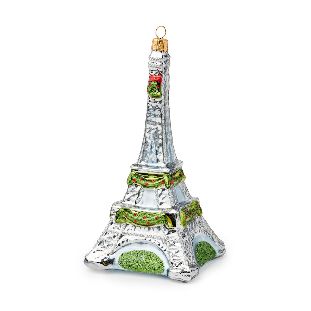 Holiday Eiffel Tower Ornament