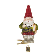 Eric Cortina Reading Gnome Ornament