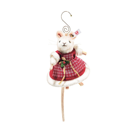 Steiff Limited-Edition Christmas Mouse Ornament