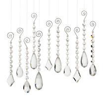 Gump's Chandelier Ornaments, Set of 18