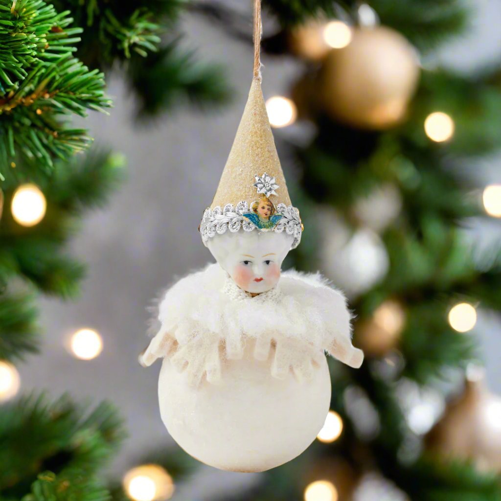 Snowball Fairy Ornament