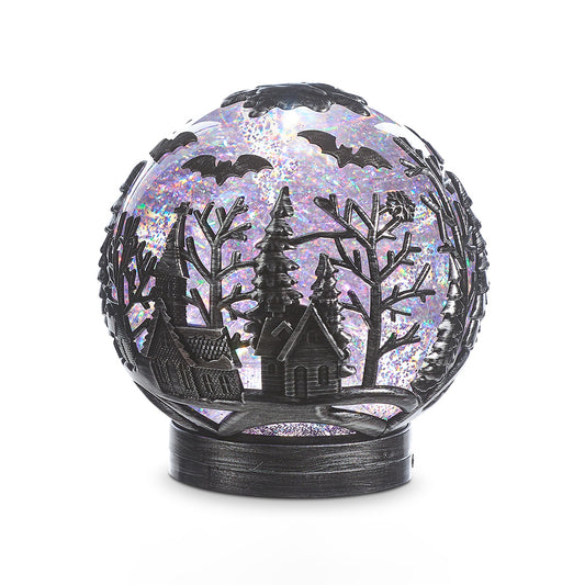 Spooky Night Glitter Globe