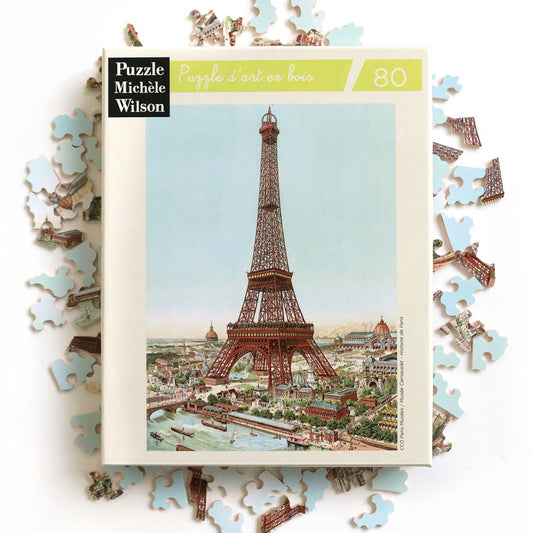 Gump's Home Eiffel Tower Jigsaw Puzzle