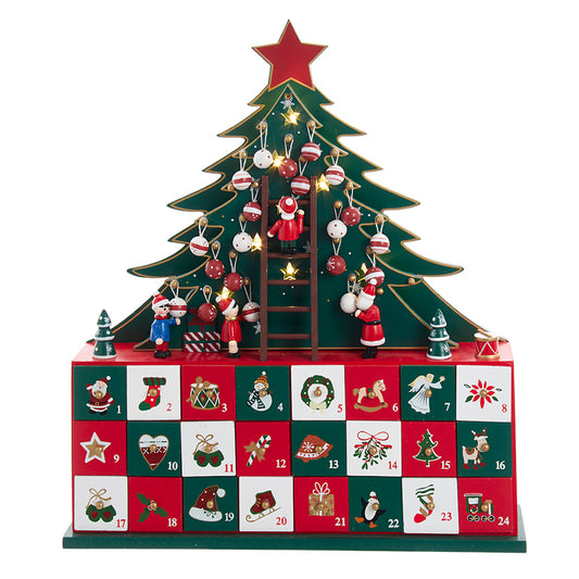 North Pole Xmas Tree Advent Calendar