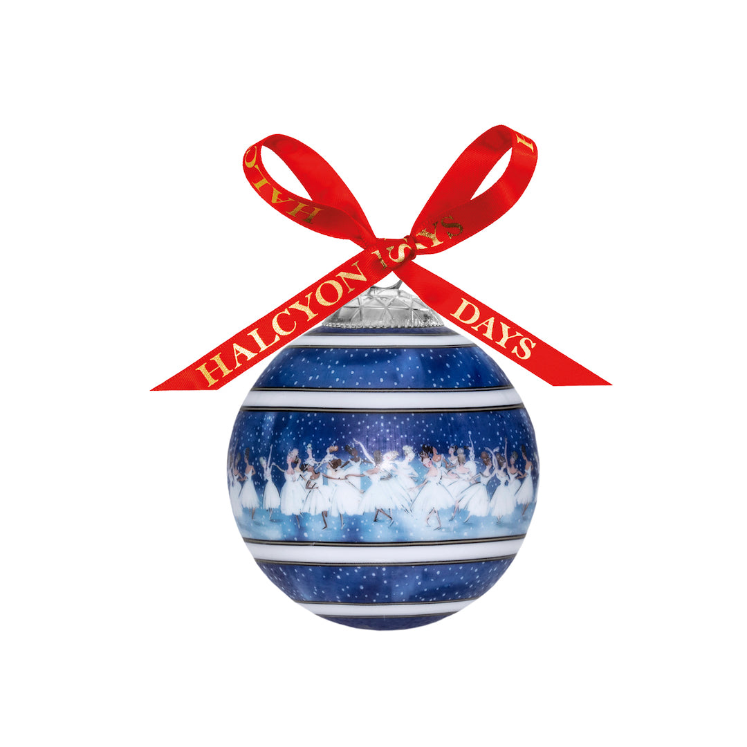 Halcyon Days Waltz of the Snowflakes Ornament