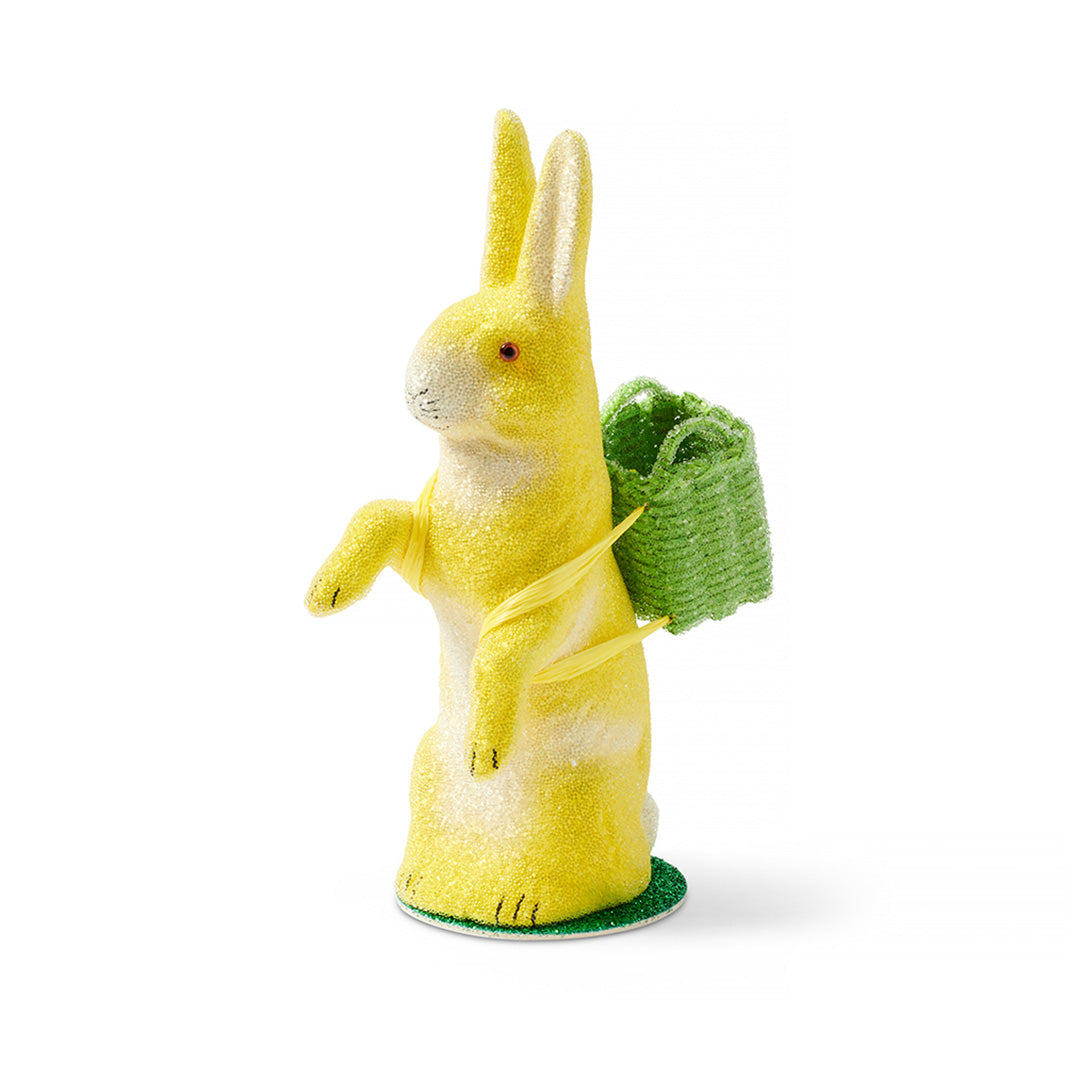 Ino Schaller Bunny with Basket, Yellow