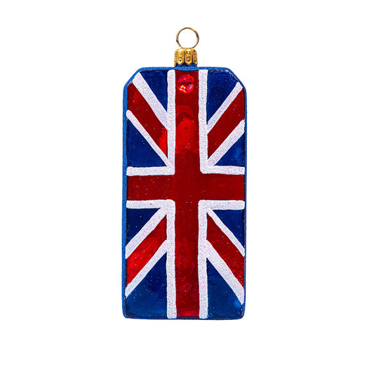 London Luggage Tag Ornament