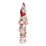 Father Christmas in Floral Coat