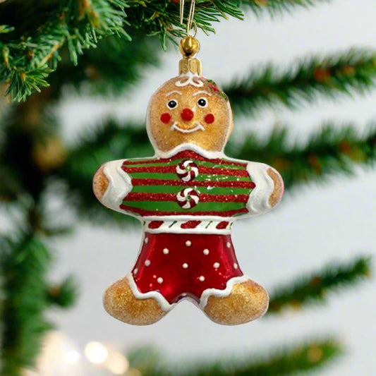 Snappy Gingerbread Ornament