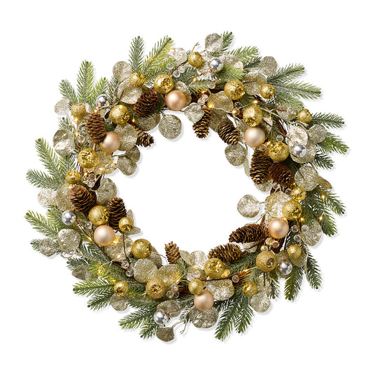 Gump's Pre-Lit Shimmer Wreath