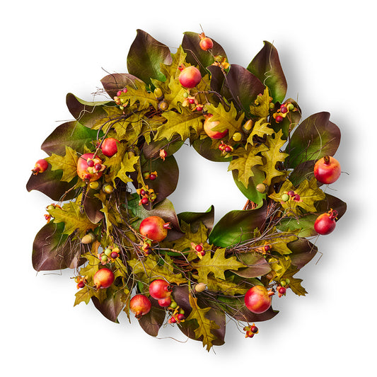 Inverness Leaf & Pomegranate Wreath